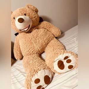 IKASA Giant Teddy Bear Plush Toy  (Brown, 39 inches)